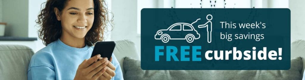 Example Online Pricing Promotion - Free Curbside Pickup